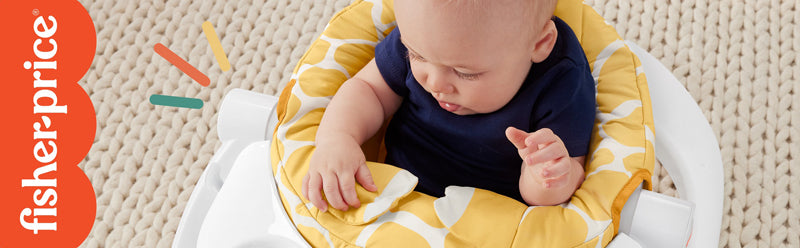 Fisher-Price Sit Me Up- Bandeja de jirafa