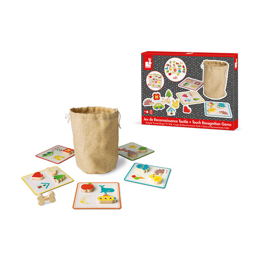 Juego de Memoria Táctil Janod - Juguete de Madera