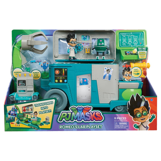 Flair PJ Masks Laboratório do Romeo
