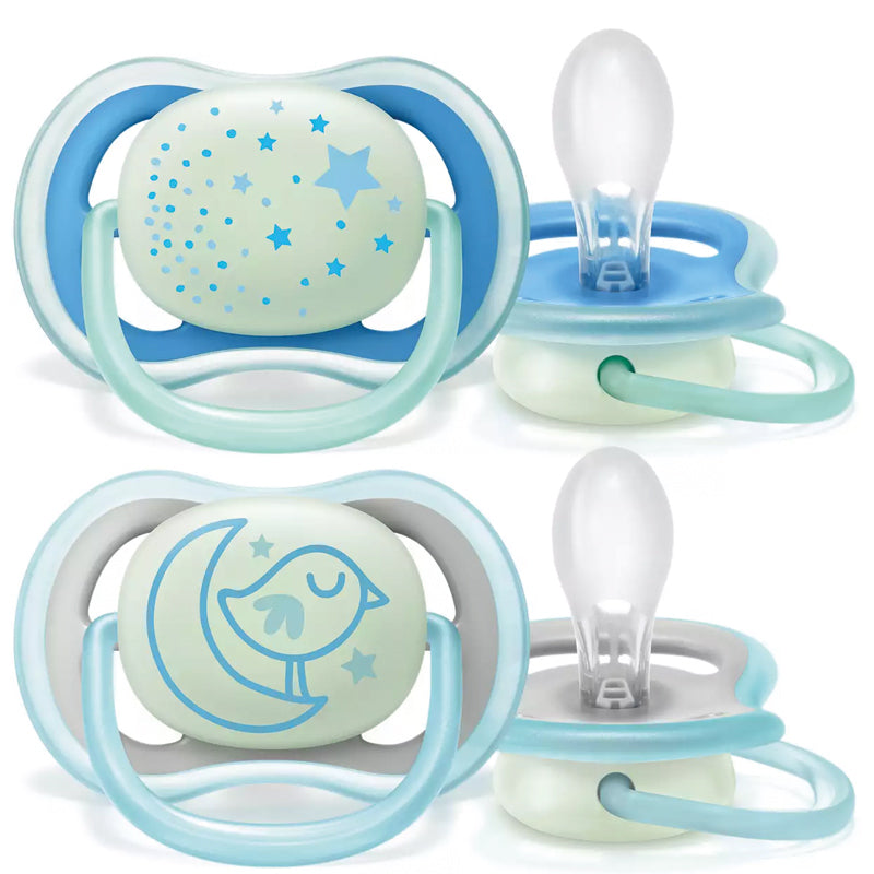 Chupete Philips Avent Air Night 6-18m - Kit de 2