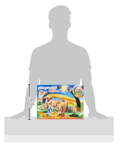 PLAYMOBIL 9494 Presépio Iluminado de Natal com Pés Dobráveis