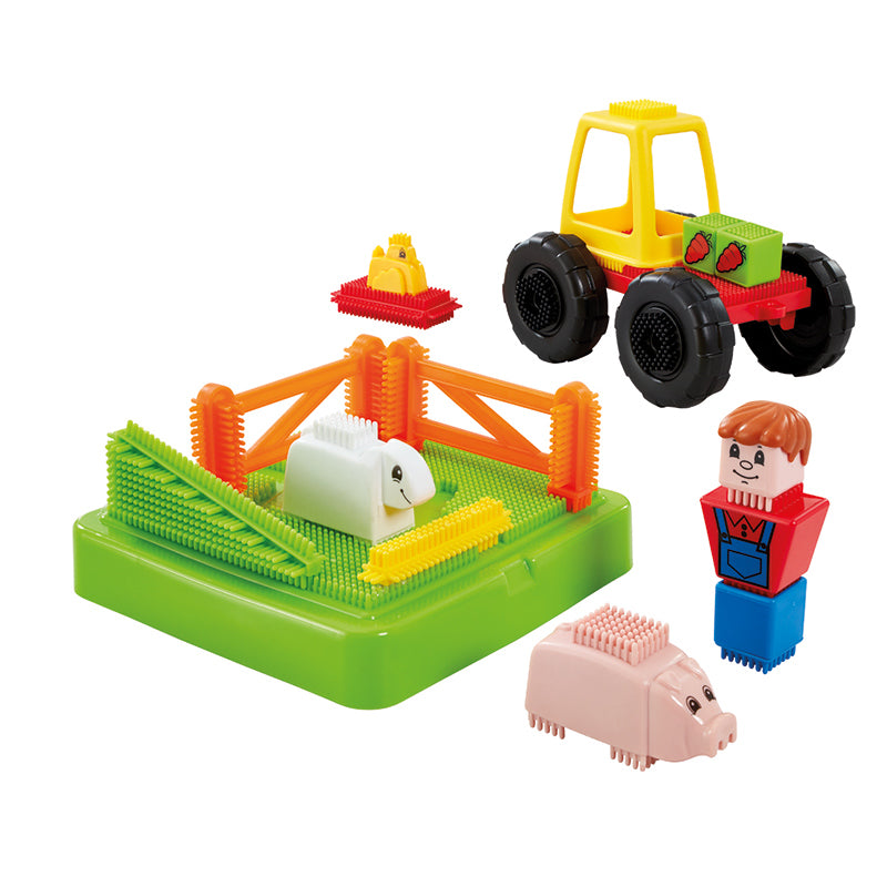 Flair - Juego de granja de ladrillos Stickle