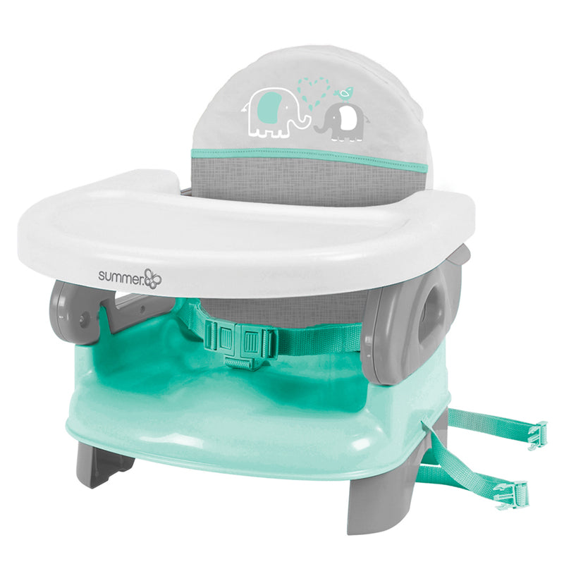 Summer Infant Deluxe Comfort Cadeirinha Elevada Dobrável Teal