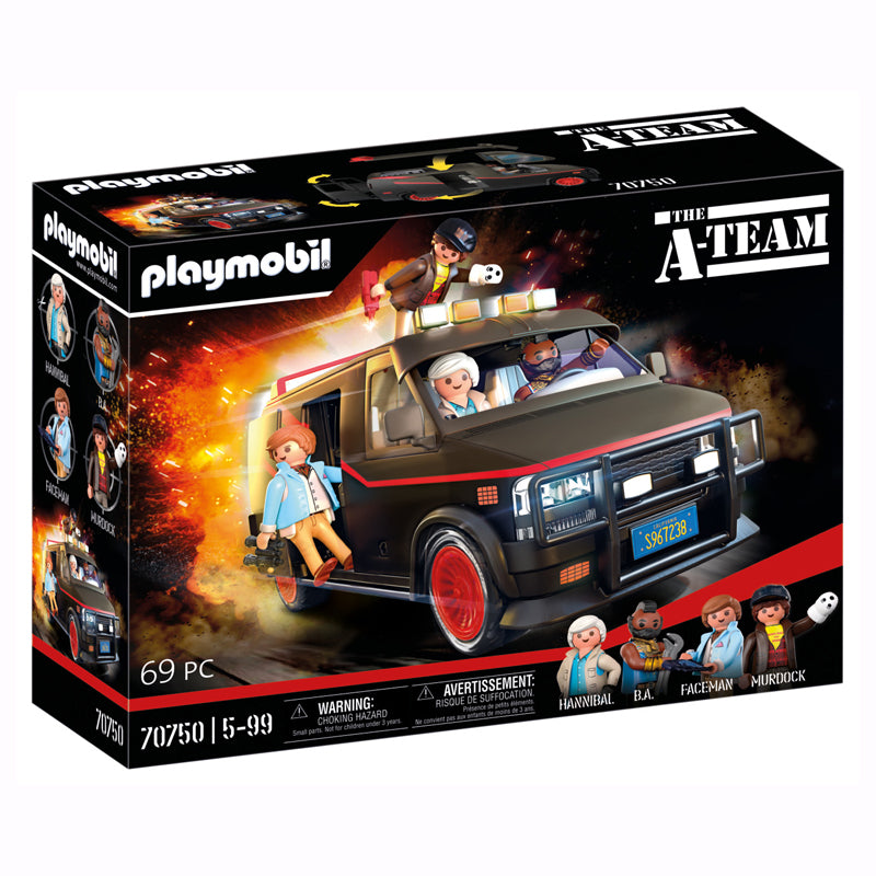 Playmobil A-A do time van