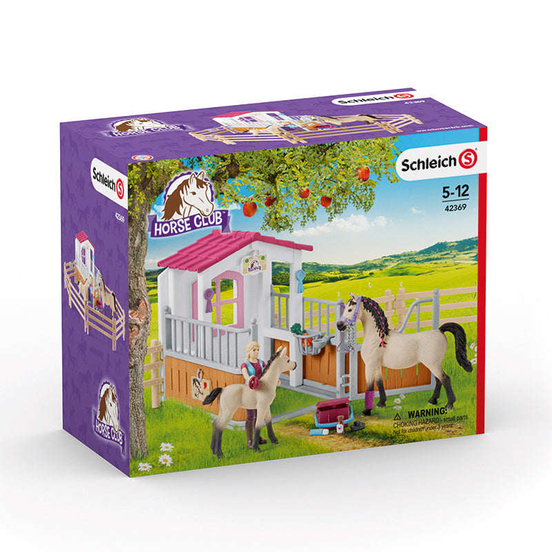 Schleich 42369 Tenda de Cavalos com Cavalos Árabes