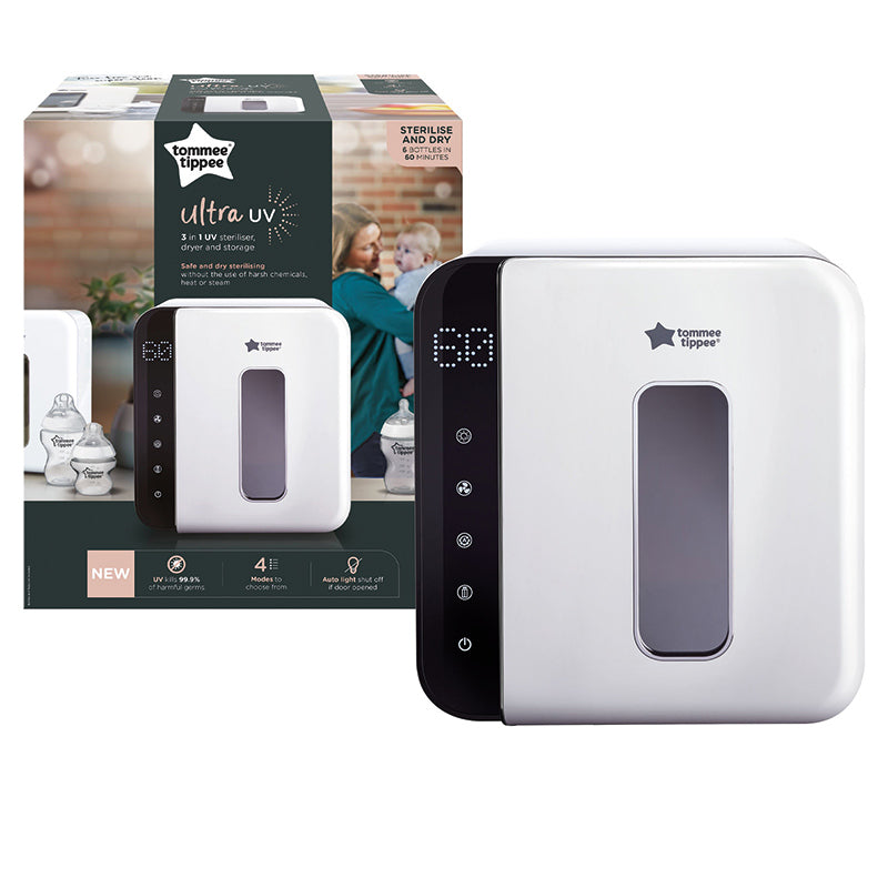Tommee Tippee Esterilizador UV 3 em 1 para Mamadeiras e Acessórios