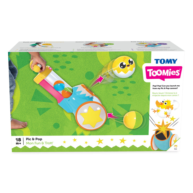 Tomy - Toomies Pic n Pop Canhão Cata e Explode