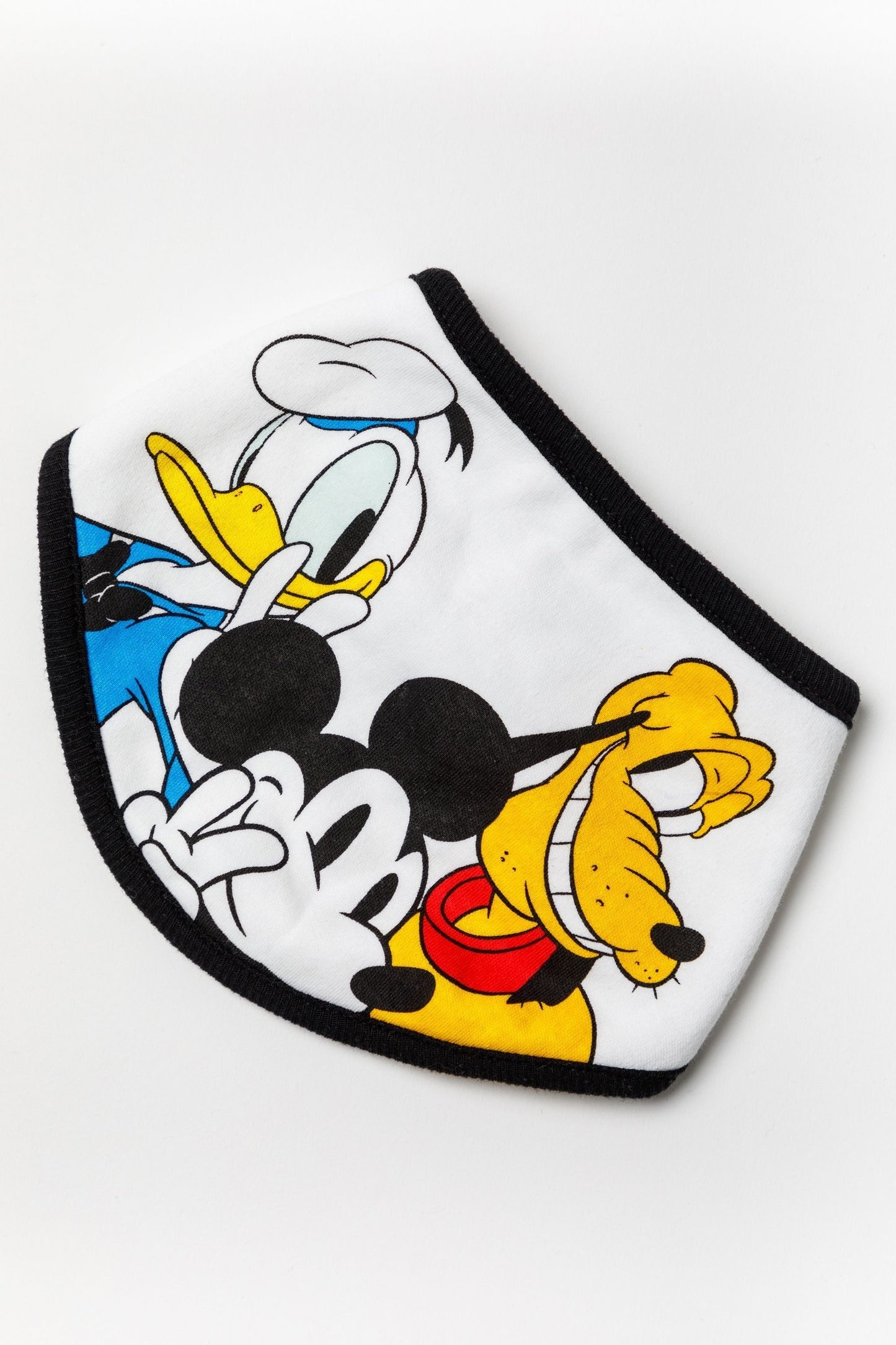 Disney - Conjunto de camiseta, babeiro e calça Mickey Mouse