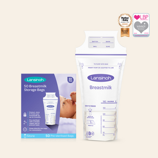 Bolsas de leche materna preesterilizadas Lansinoh