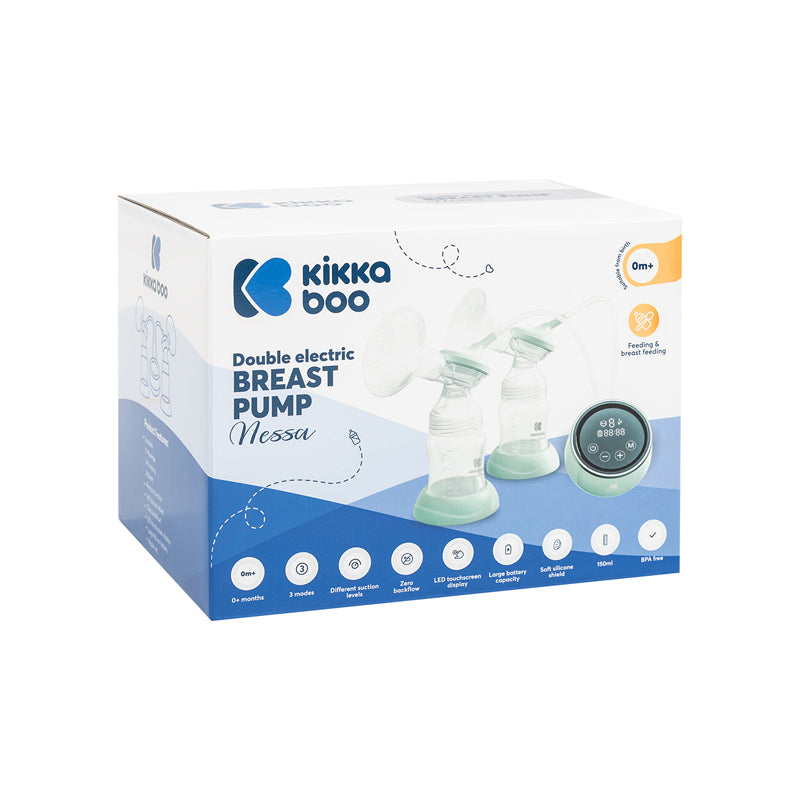 Kikka Boo dupla elétrica de leite Bomba Nessa