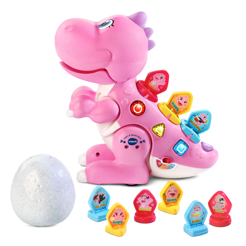 VTech Aprenda Dançar com o Dinossauro Rosa