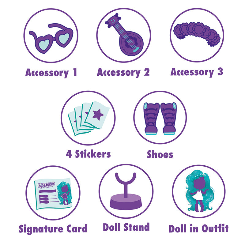 Flair - Hairdorables Loves Trolls