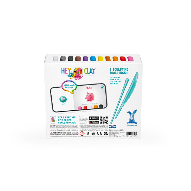 Hey Clay Crie Animais de Argila