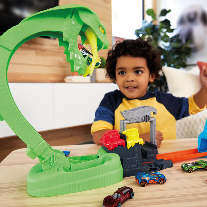 Ataque de serpiente tóxica de Hot Wheels City