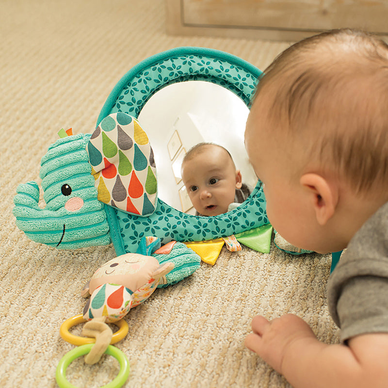 Infantino Go Gaga Elephant Activity Mirror - Espelho de atividades