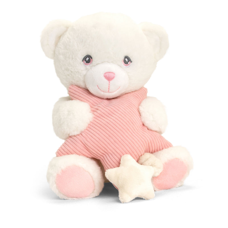Keeleco Bebê Urso com Musical Estrela 20cm