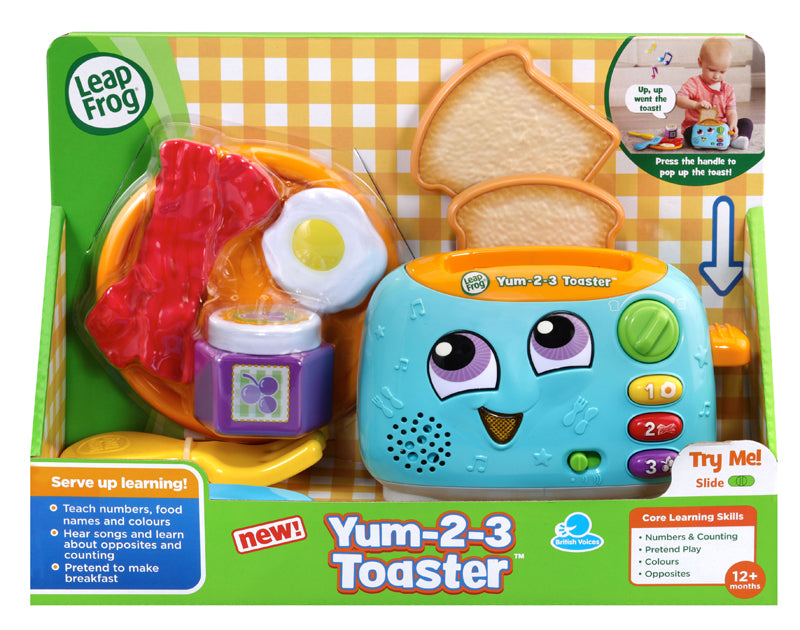 Leap Frog Yum-2-3 Toaster - Torradeira