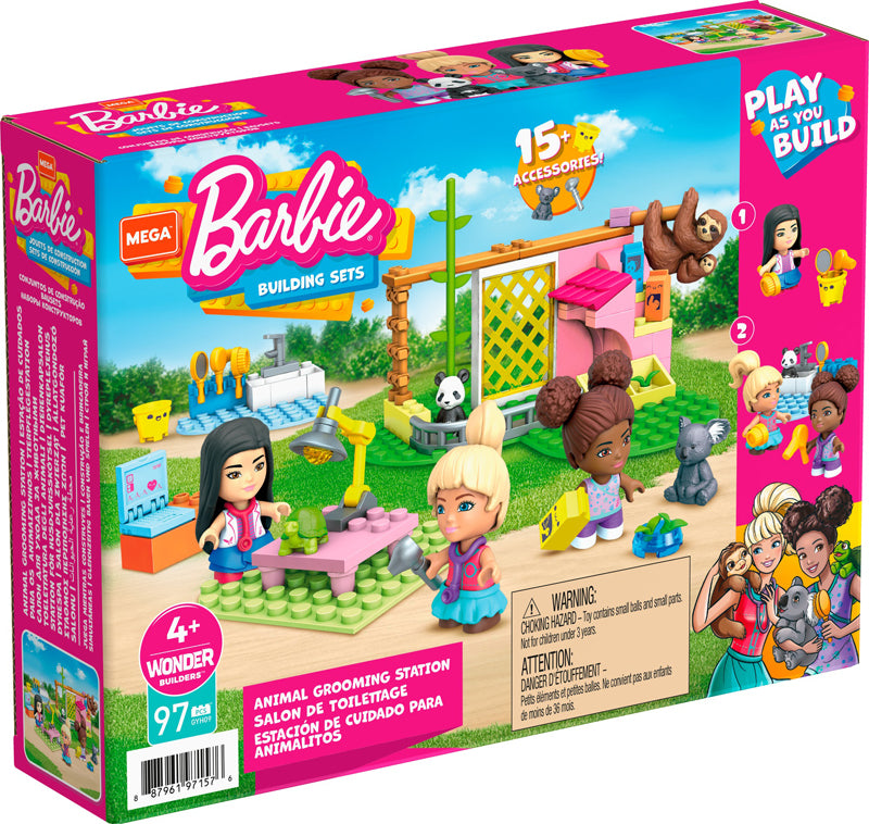 Barbie - Mega Bloks Construx barbie Animal Rescue