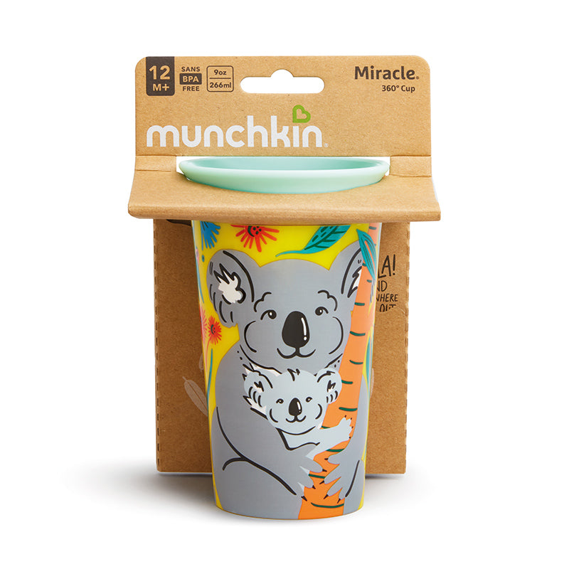 Vaso para sorber Munchkin Miracle 360° WildLove 266ml
