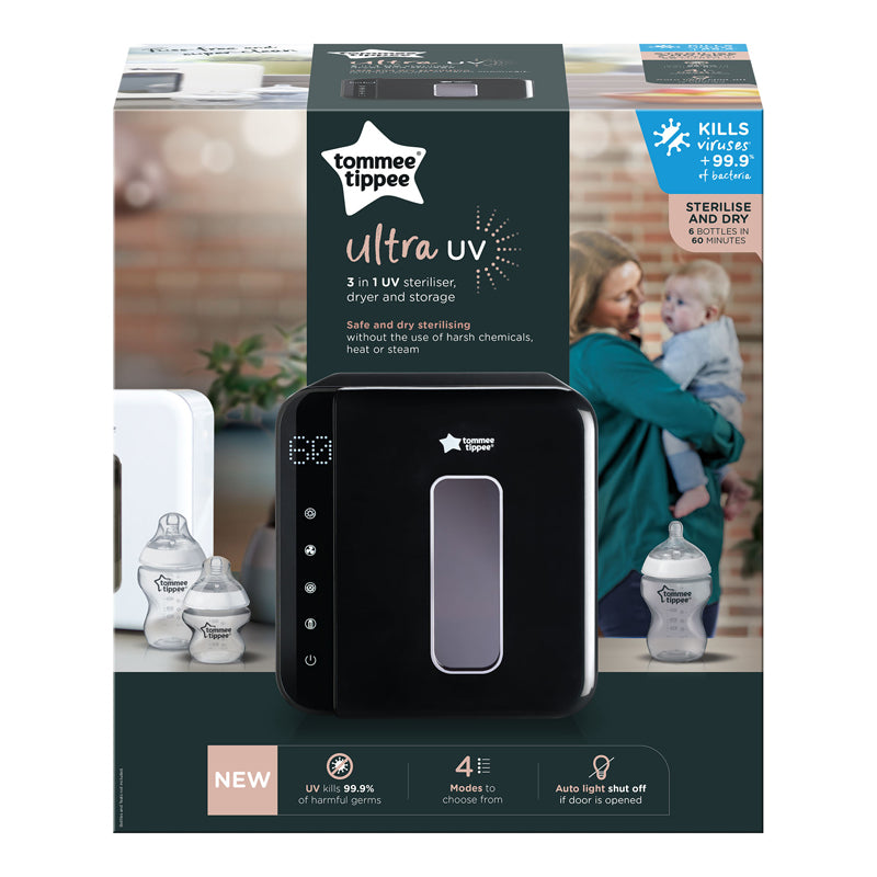 Tommee tippee - Novo Secador Estéreo Ultra UV Preto