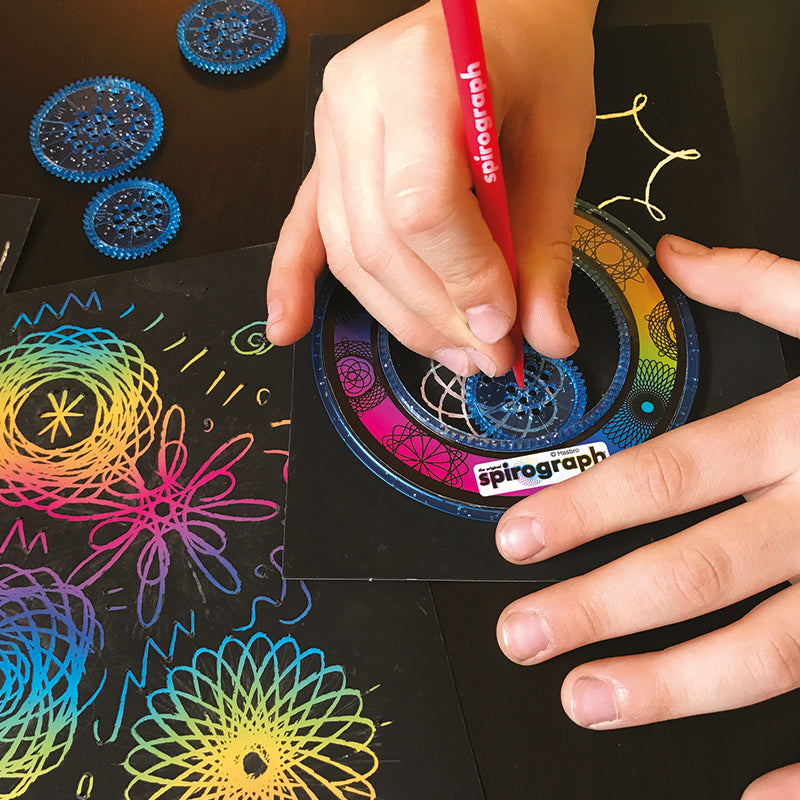 Flair - O conjunto original de riscos e reflexos espirográficos