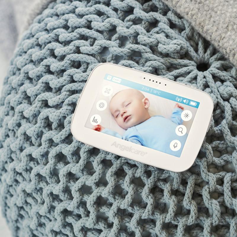 Angelcare AC527 Babá Eletrônica - Monitor de Movimento de Bebê com Tela de Vídeo 5 " Anne Claire Baby Store