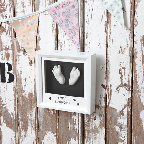 Baby Art - Meu pequeno quadro de escultura de passos Anne Claire Baby Store
