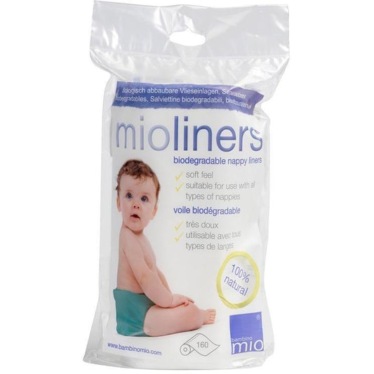 Bambino Mio - Mioliners - Revestimentos para fraldas pack com 160 Anne Claire Baby Store