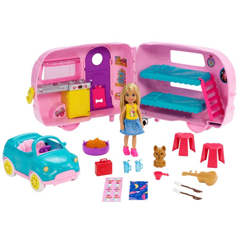 Polly Pocket - Carro de Acampar - Mattel - Ri Happy