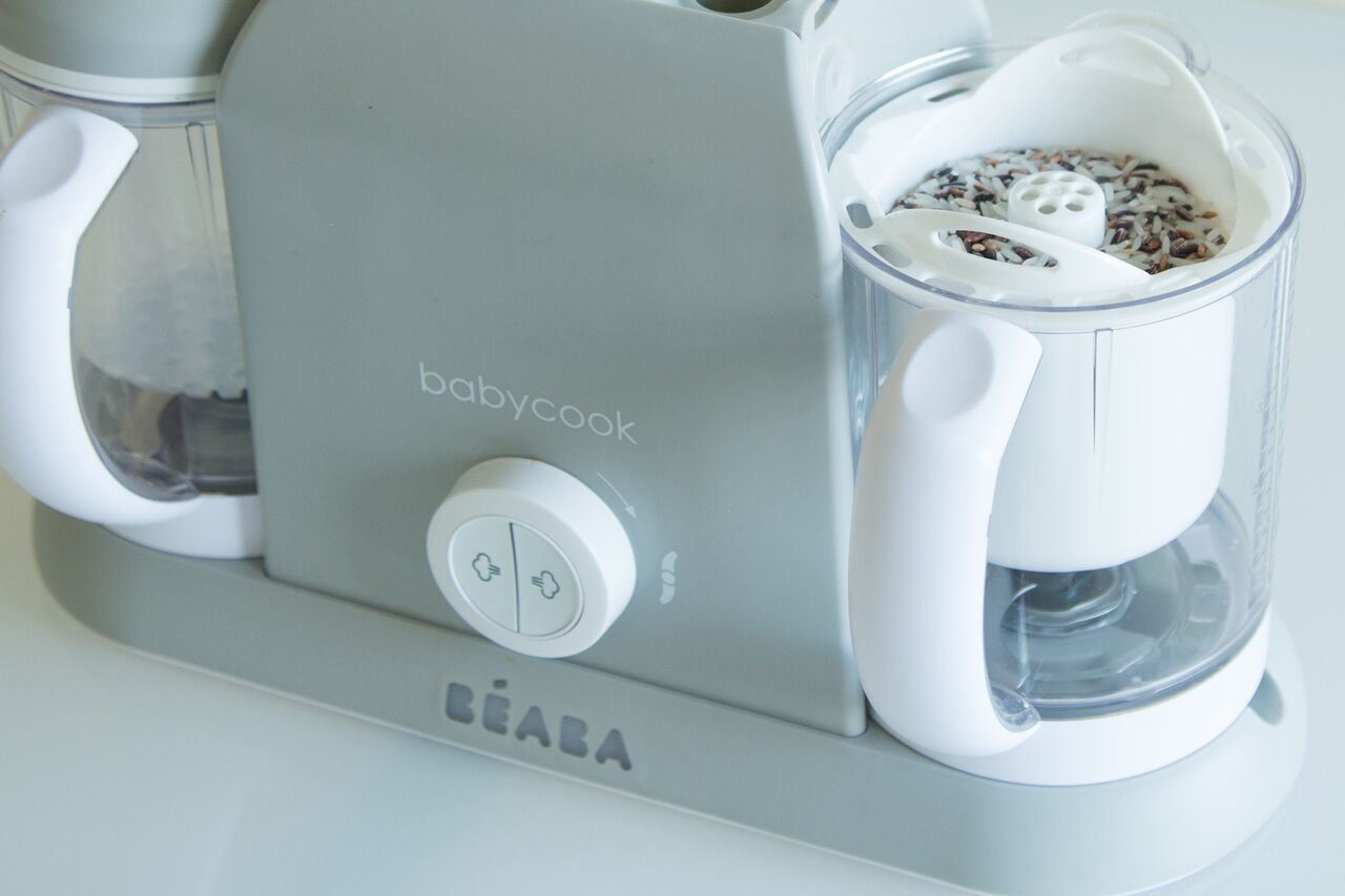 Beaba Babycook® Plus Food Grey Anne Claire Baby Store