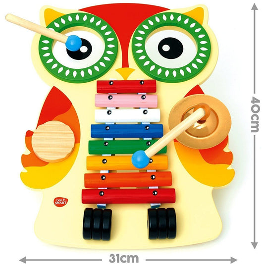 Bee Smart — Wooden Musical Instruments for babies - Music set (de madeira) Anne Claire Baby Store