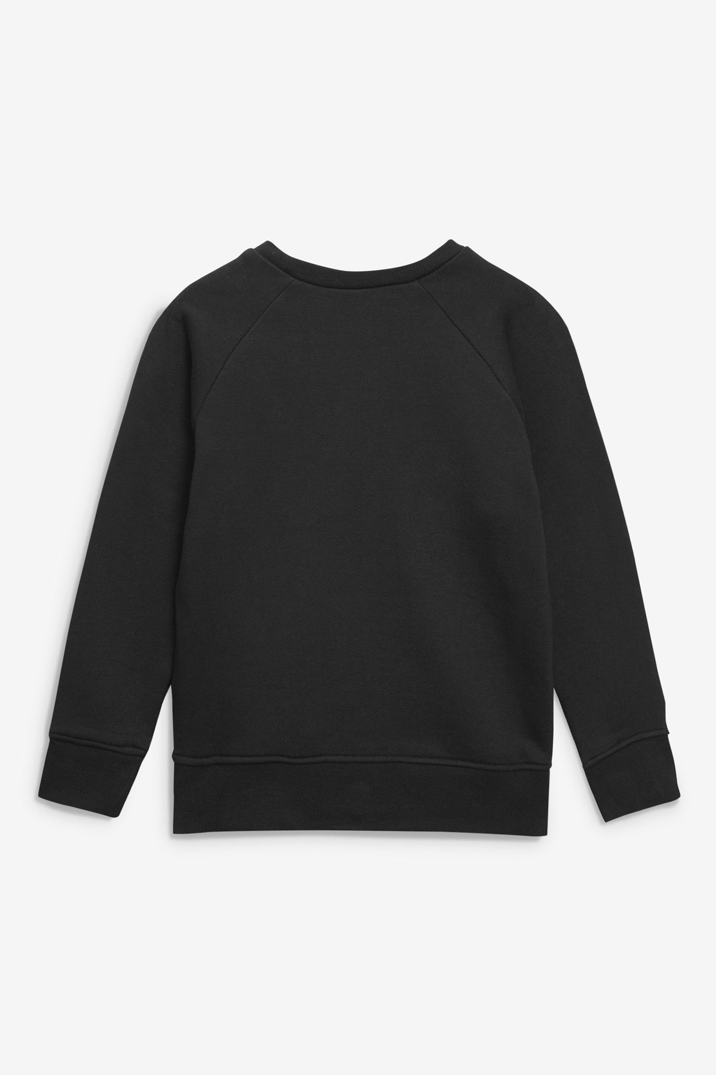 |BigBoy| Suéter Escolar Com Gola Redonda-Black (3-17 anos)