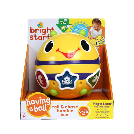 Bright Starts - Bola Roll & Chase Bumble Bee Anne Claire Baby Store