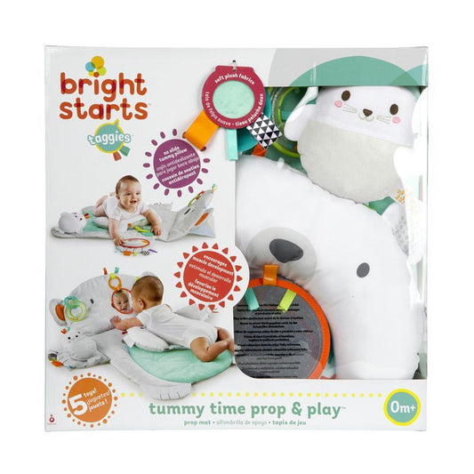 Bright Starts - Tummy Time Suporte e Brincadeira Urso Polar Anne Claire Baby Store