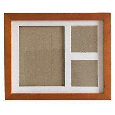 Dproptel - Baby Handprint and Footprint Real Wood Photo Frame Kit (col1) Anne Claire Baby Store