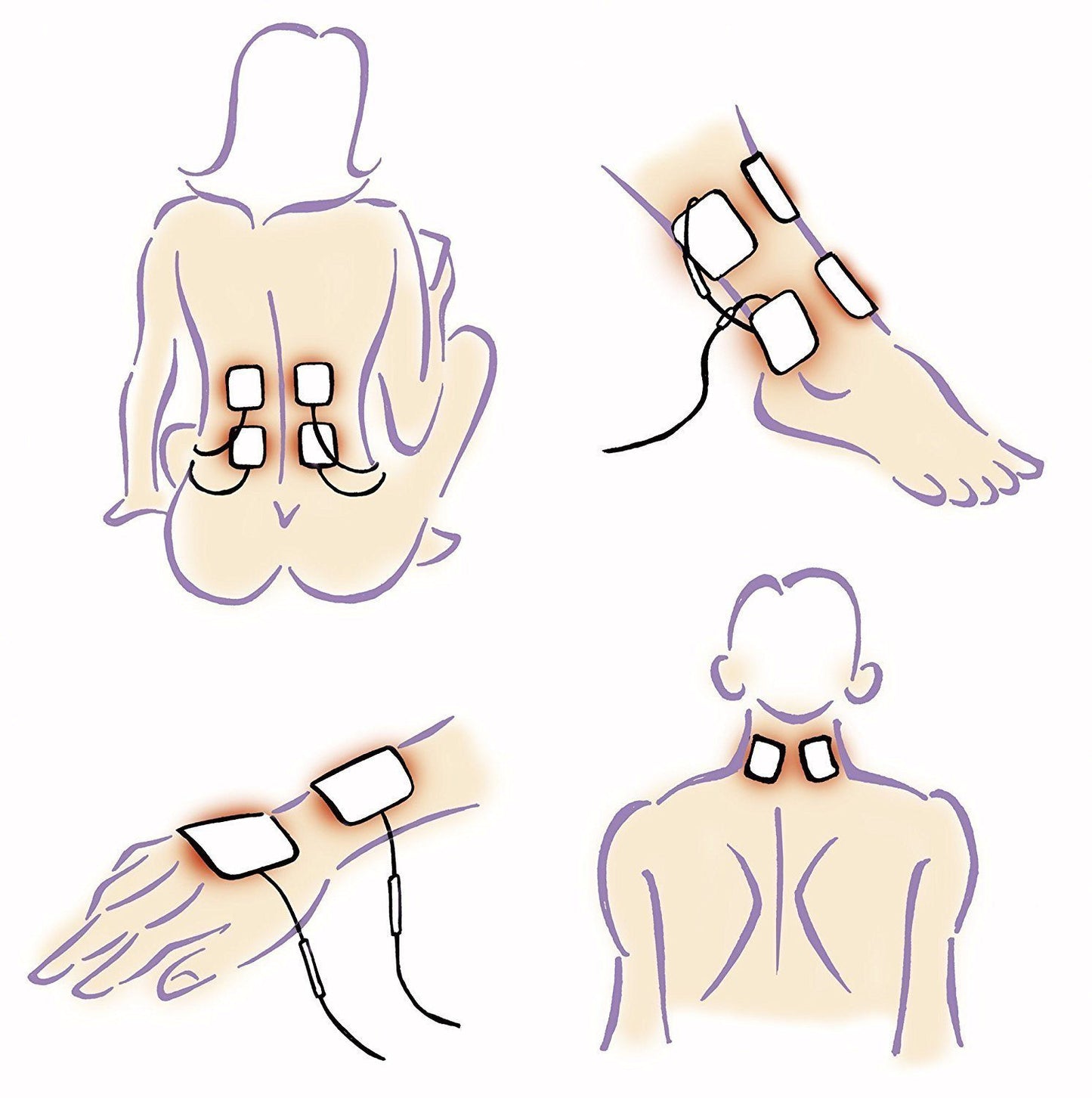 Elle TENS Maternity TENS para alívio da dor durante o parto Anne Claire Baby Store