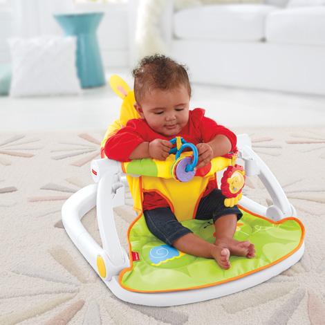 Fisher-Price - Cadeira Girafa Sente-me no Chão Anne Claire Baby Store