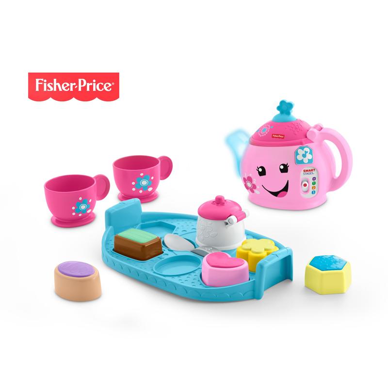 Fisher-Price - Diverta-se e Aprenda com o elegante conjunto de chá. Brinquedo Anne Claire Baby Store