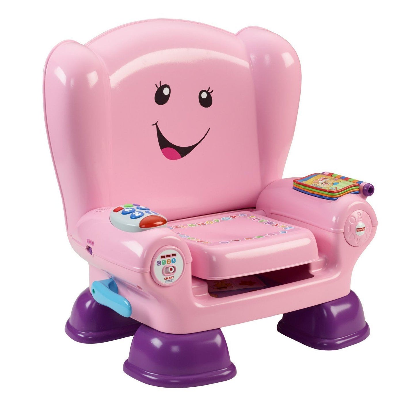 Fisher-Price - Divirta-se e Aprenda com a Cadeira Inteligente Anne Claire Baby Store Rosa