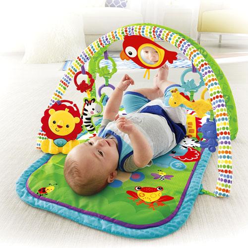 Fisher-Price - Tapete de Atividades 3-in-1 Busy Baby Rainforest Anne Claire Baby Store
