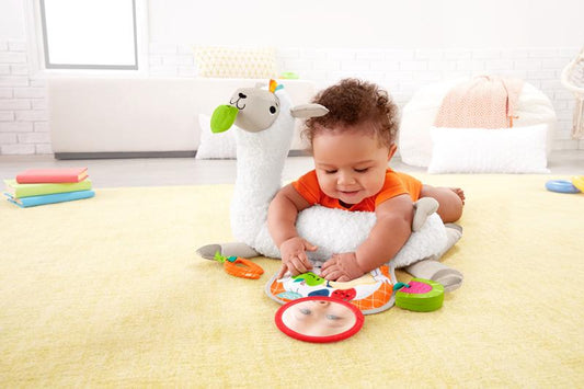 Fisher-Price Tapete de Atividades Cresça Comigo Llama Anne Claire Baby Store