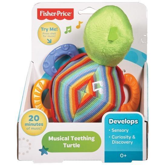 Fisher-Price Tartaruga Músical com Mordedor Brinquedo Anne Claire Baby Store