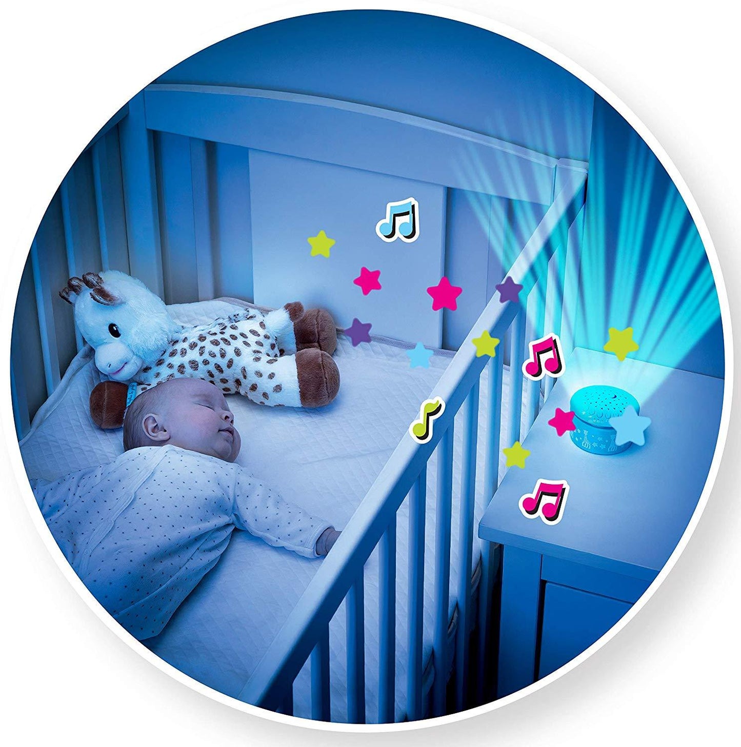 Girafa Sophie - Brinquedo de pelúcia com luz (multi-color) Anne Claire Baby Store