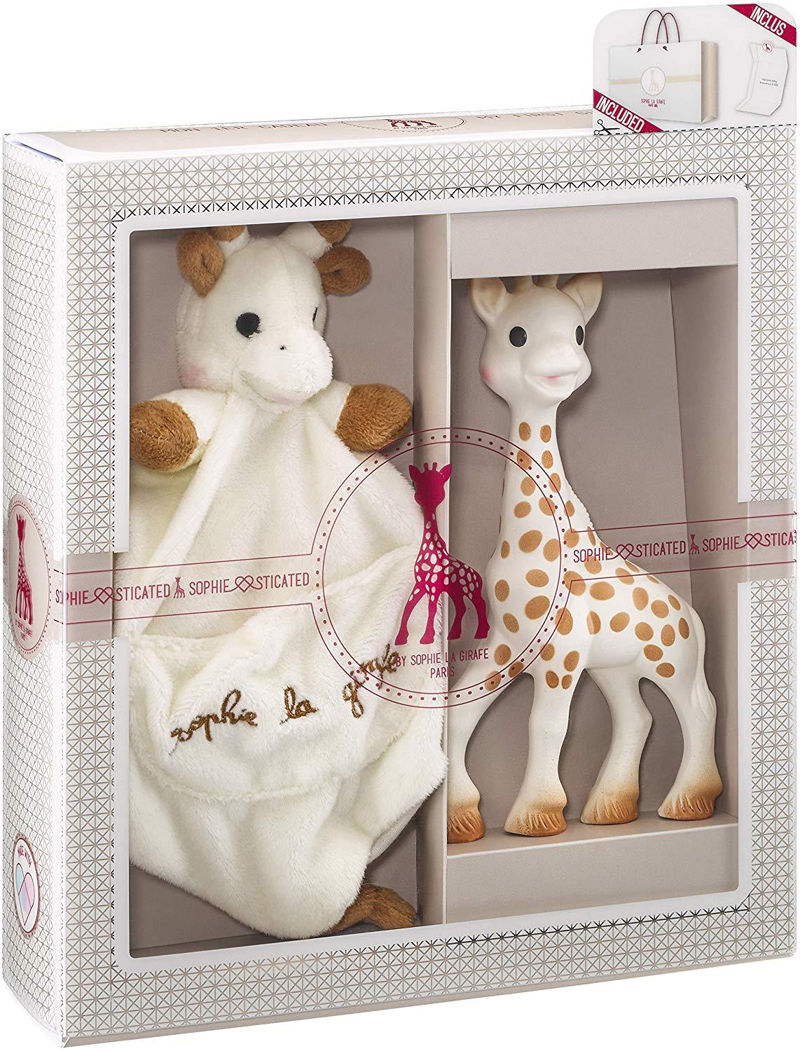 Girafa Sophie - Conjunto sofisticado de mordedor - Conjunto de presente para dentição do bebê Anne Claire Baby Store Tenderness Creation Set 1 