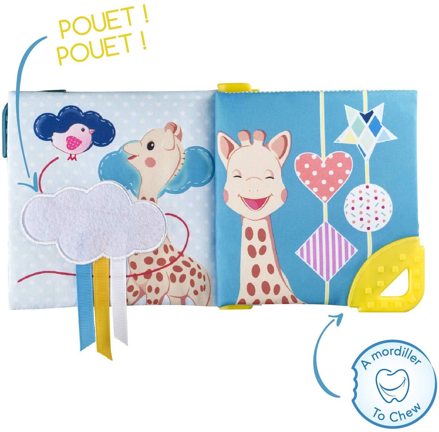 Girafa Sophie - Livro de Aprendizagem Precoce Mordedor Natural Anne Claire Baby Store