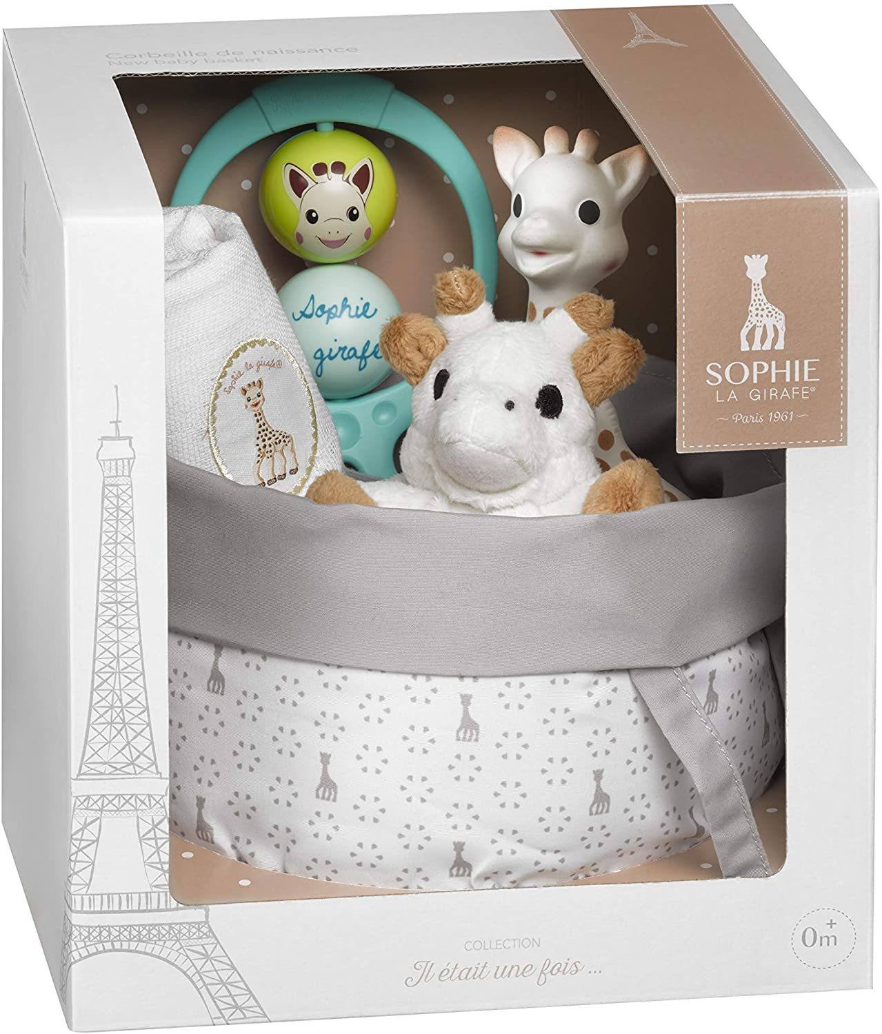 Girafa Sophie Presente Recém Nascido Kit 5 Itens Anne Claire Baby Store