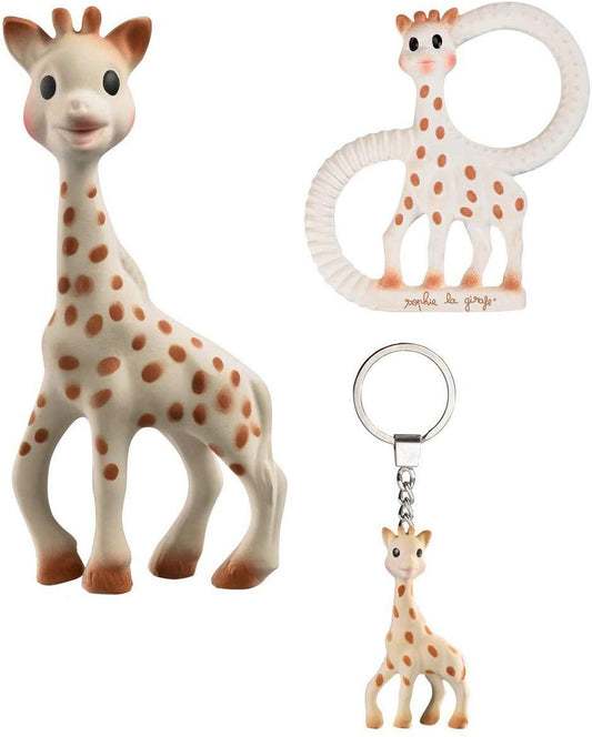 Girafa Sophie Trio - Conjunto para presente Anne Claire Baby Store