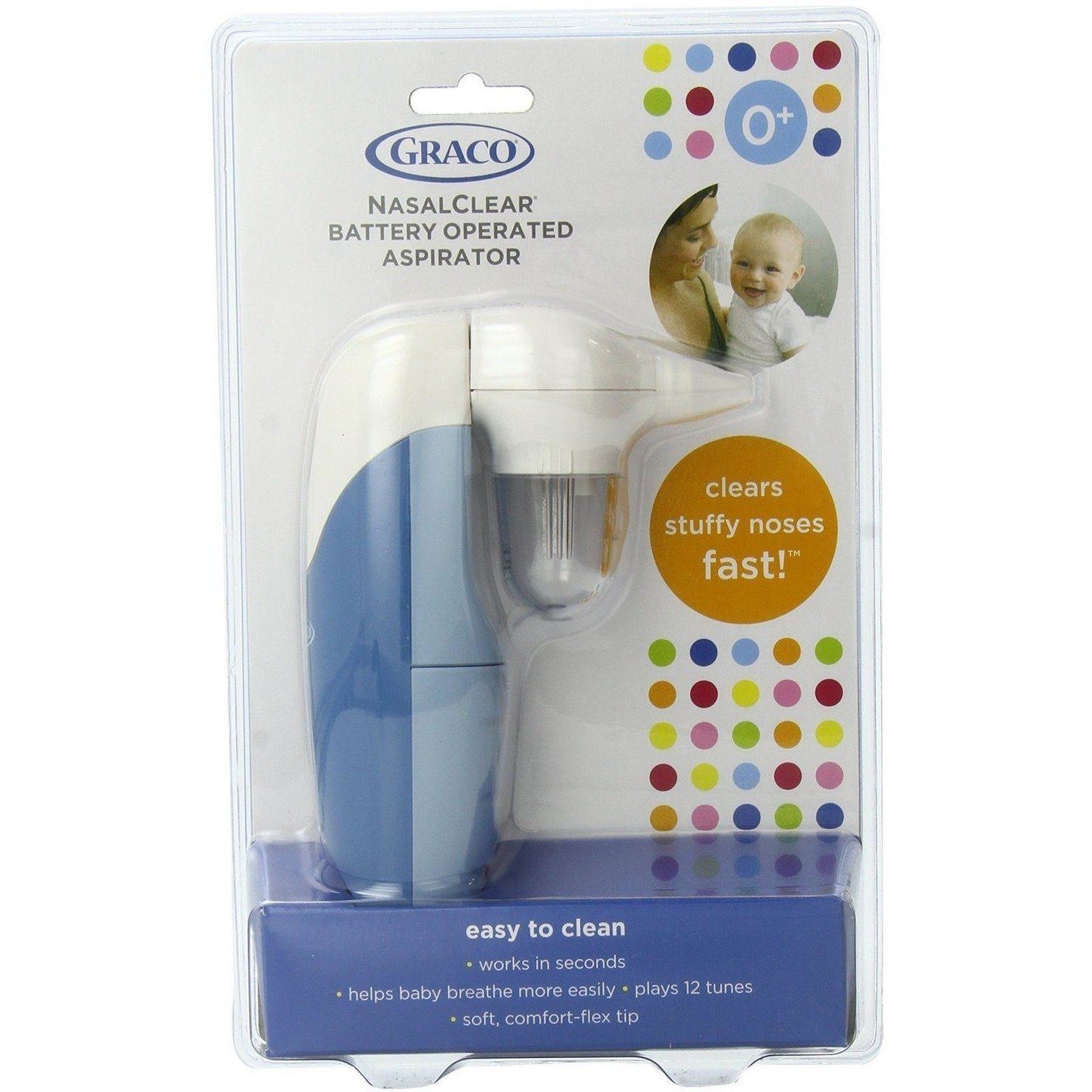 Graco NasalClear Aspirador Nasal a pilhas Anne Claire Baby Store