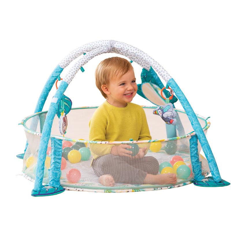 Infantino 3-in-1 Tapete de atividade Gym & Ball Pit Anne Claire Baby Store
