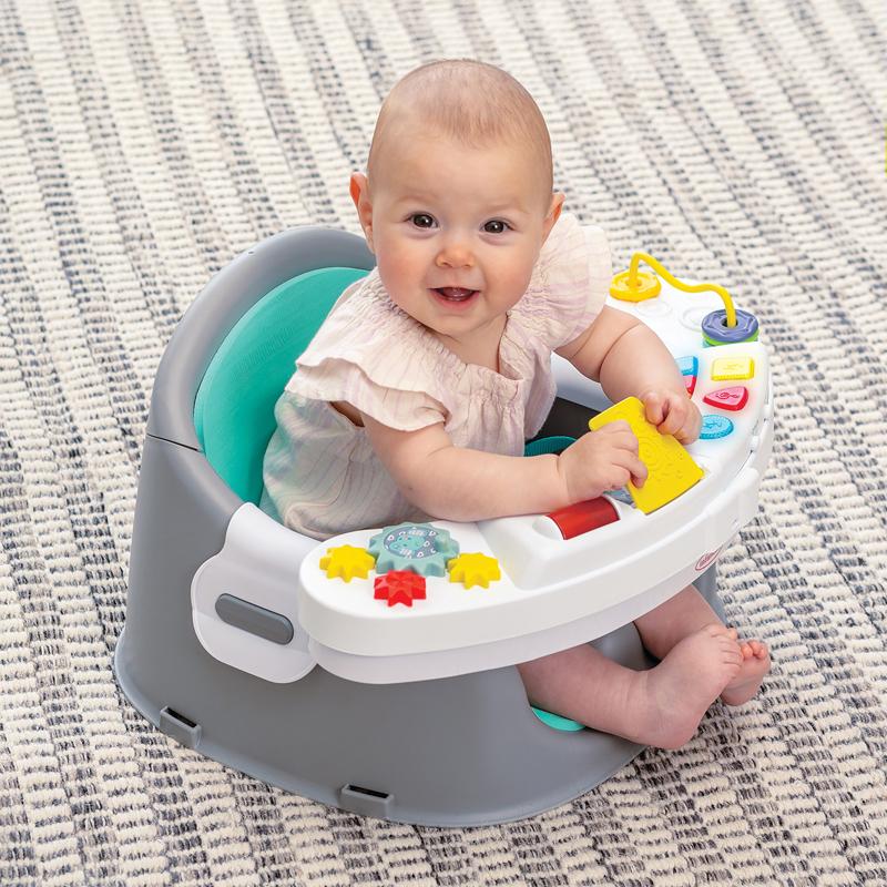 Infantino - Cadeira portátil com música e luzes 3-em-1 Anne Claire Baby Store